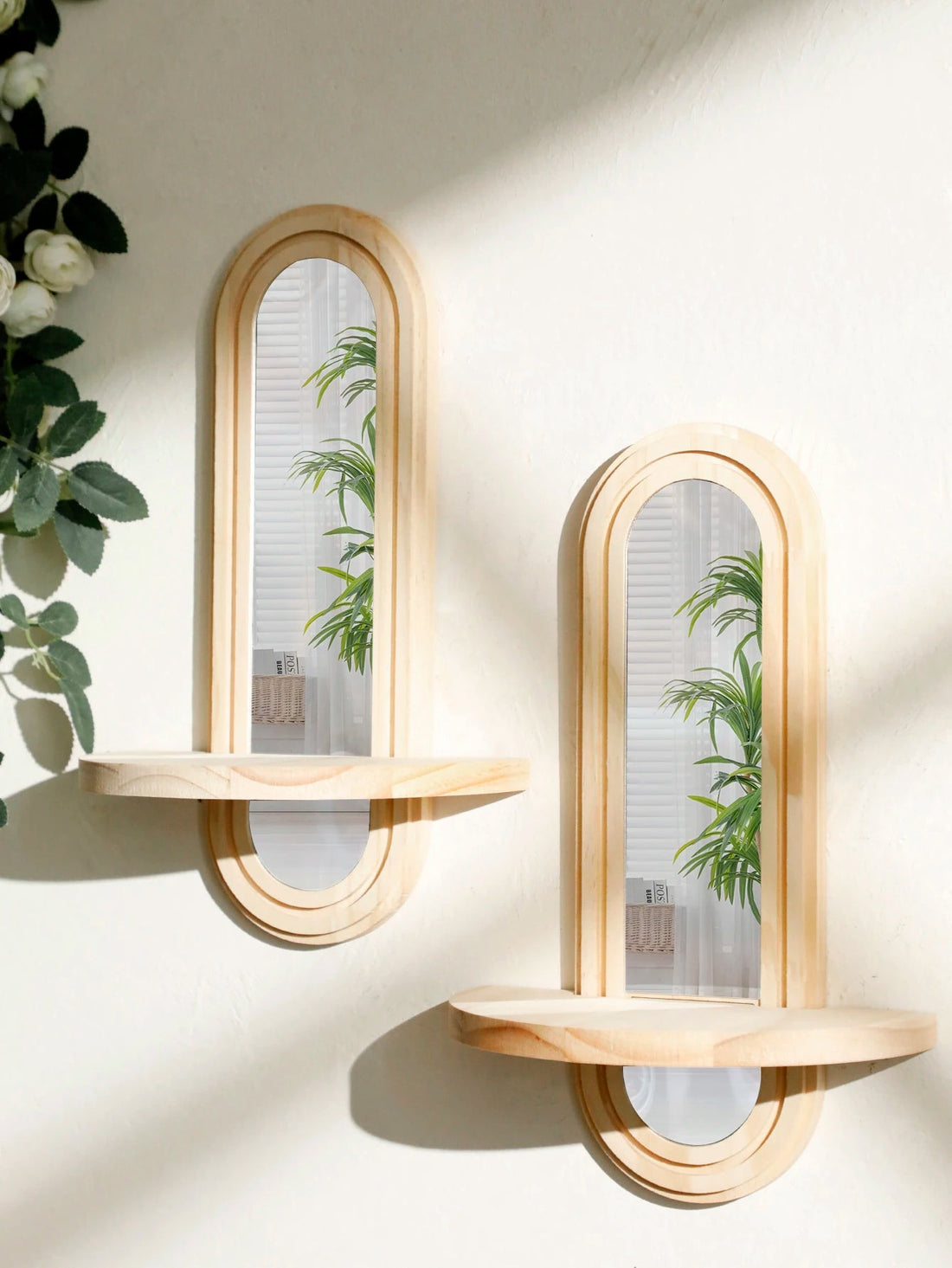 étagère murale scandinave avec miroir - vente privée 14:202713809Mirror MS11094
