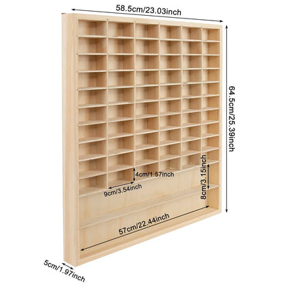 étagère murale stockage box 62 grilles - vente privée 14:202713809TT2320885;200007763:201336101
