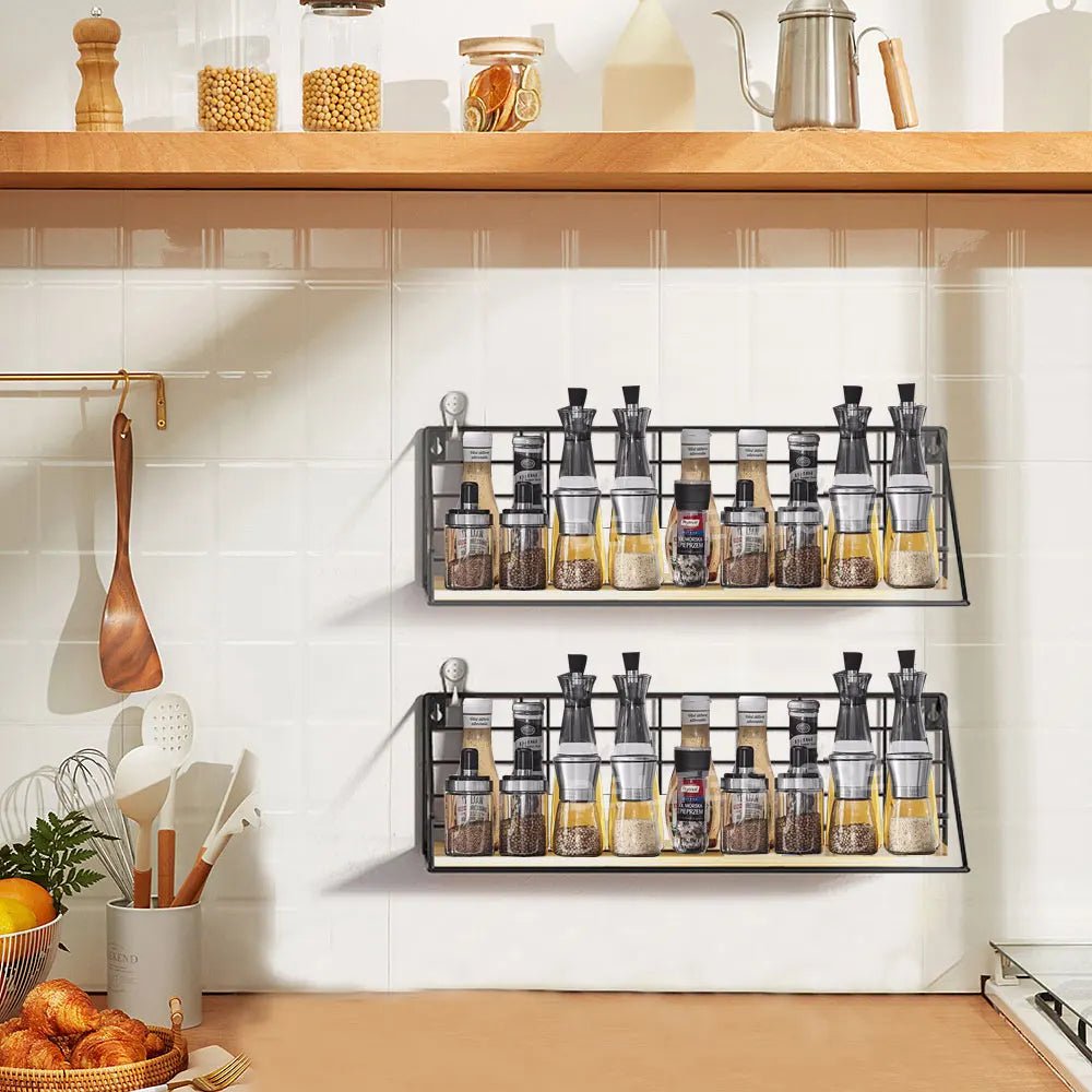 étagère murale suspendue en bois - vente privée 14:10White L