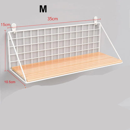 étagère murale suspendue en bois - vente privée 14:175White M
