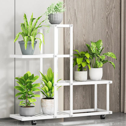 Étagère plante d'angle pour pots de fleurs - vente privée 14:350850H9035 White;200007763:203372089