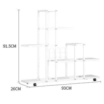Étagère plante d'angle pour pots de fleurs - vente privée 14:350853H9036 White;200007763:203372089