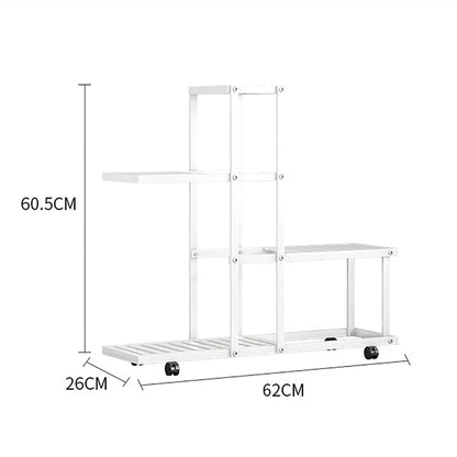 Étagère plante d'angle pour pots de fleurs - vente privée 14:350853H9036 White;200007763:203372089
