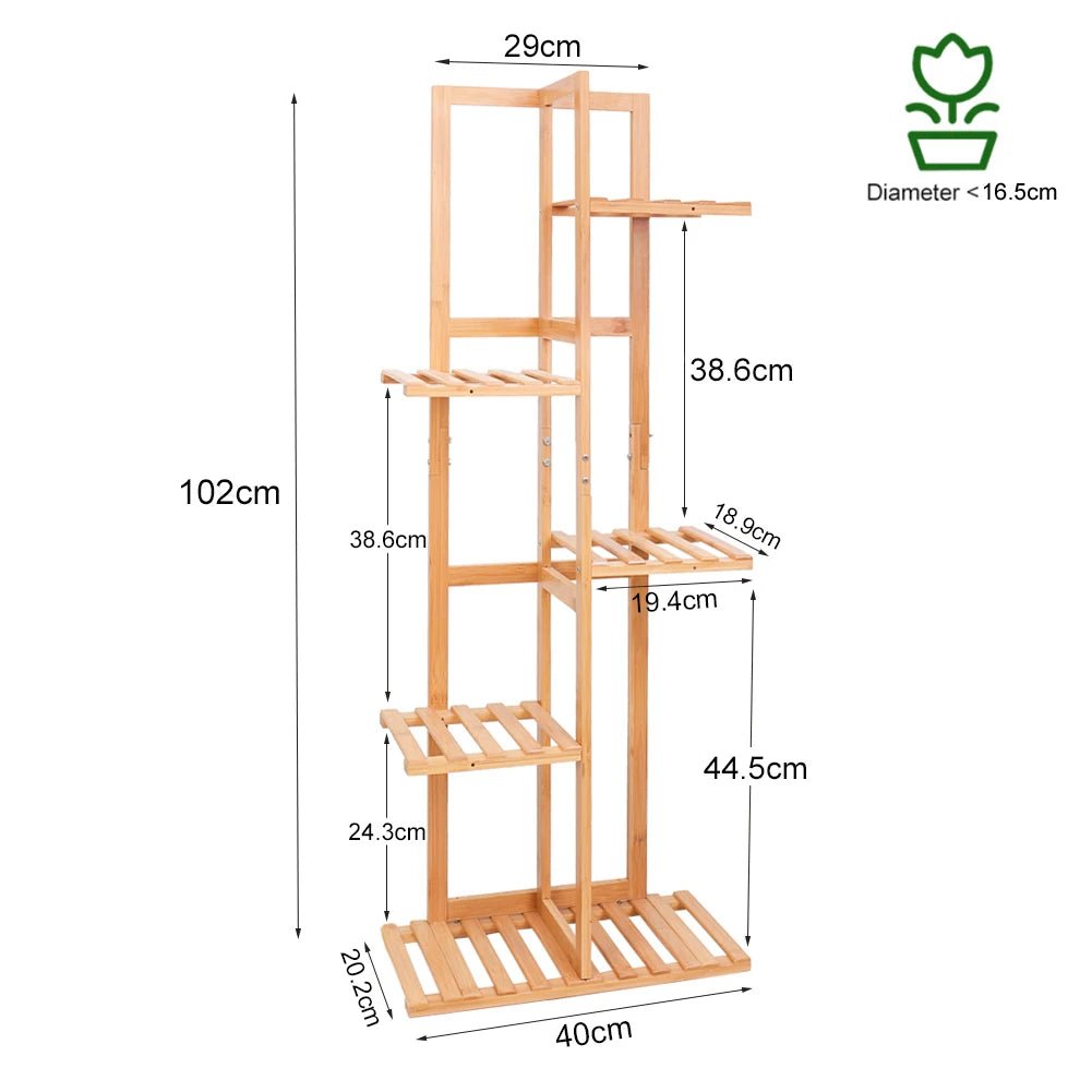 Étagère plante de style présentoir - vente privée 14:350850wood color;200007763:201336101;5:3613866 Tier