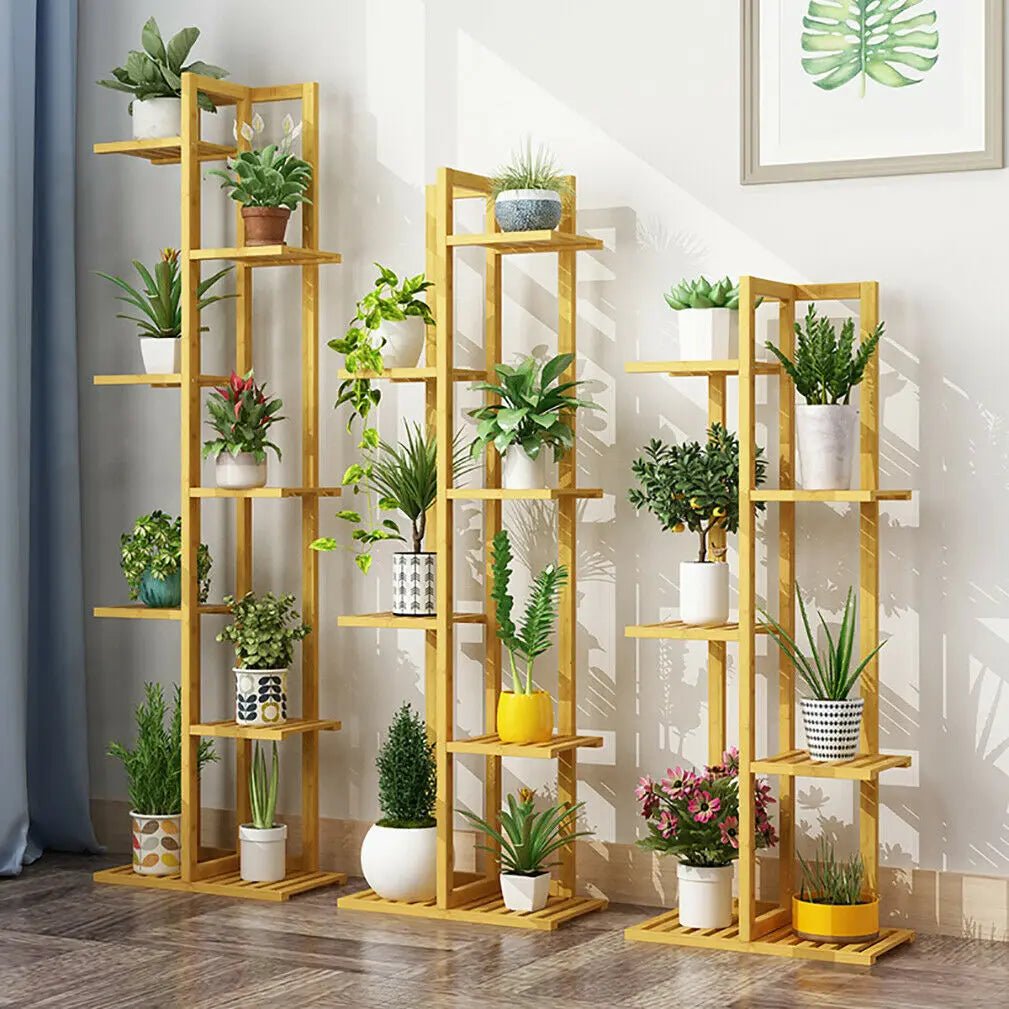 Étagère plante de style présentoir - vente privée 14:350850wood color;200007763:201336101;5:3613866 Tier