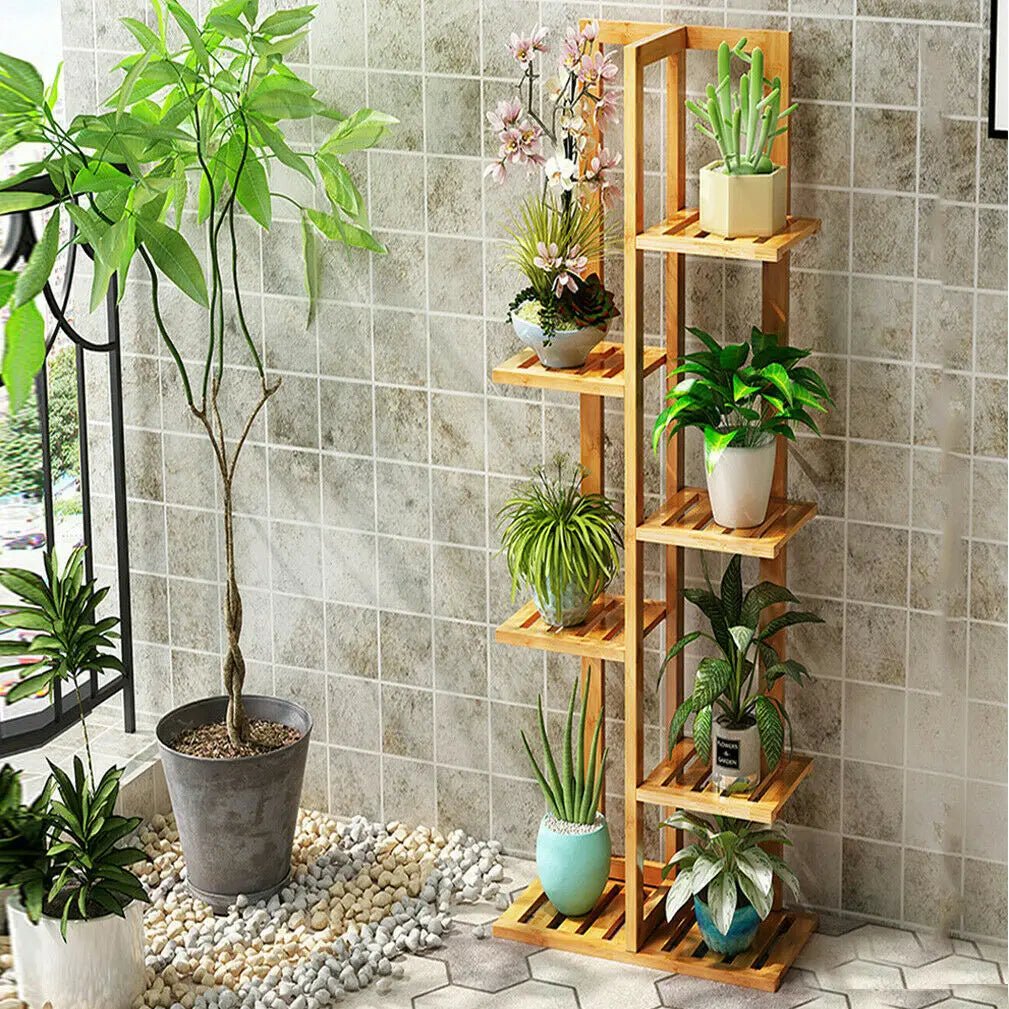 Étagère plante de style présentoir - vente privée 14:350850wood color;200007763:201336101;5:3613866 Tier