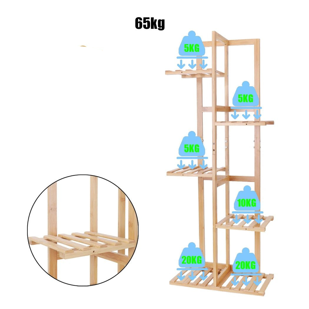 Étagère plante de style présentoir - vente privée 14:350850wood color;200007763:201336101;5:3613866 Tier