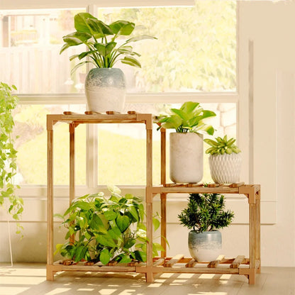Étagère plante d'extérieurs en bois - vente privée 14:3508505 Shelve;200007763:201336100