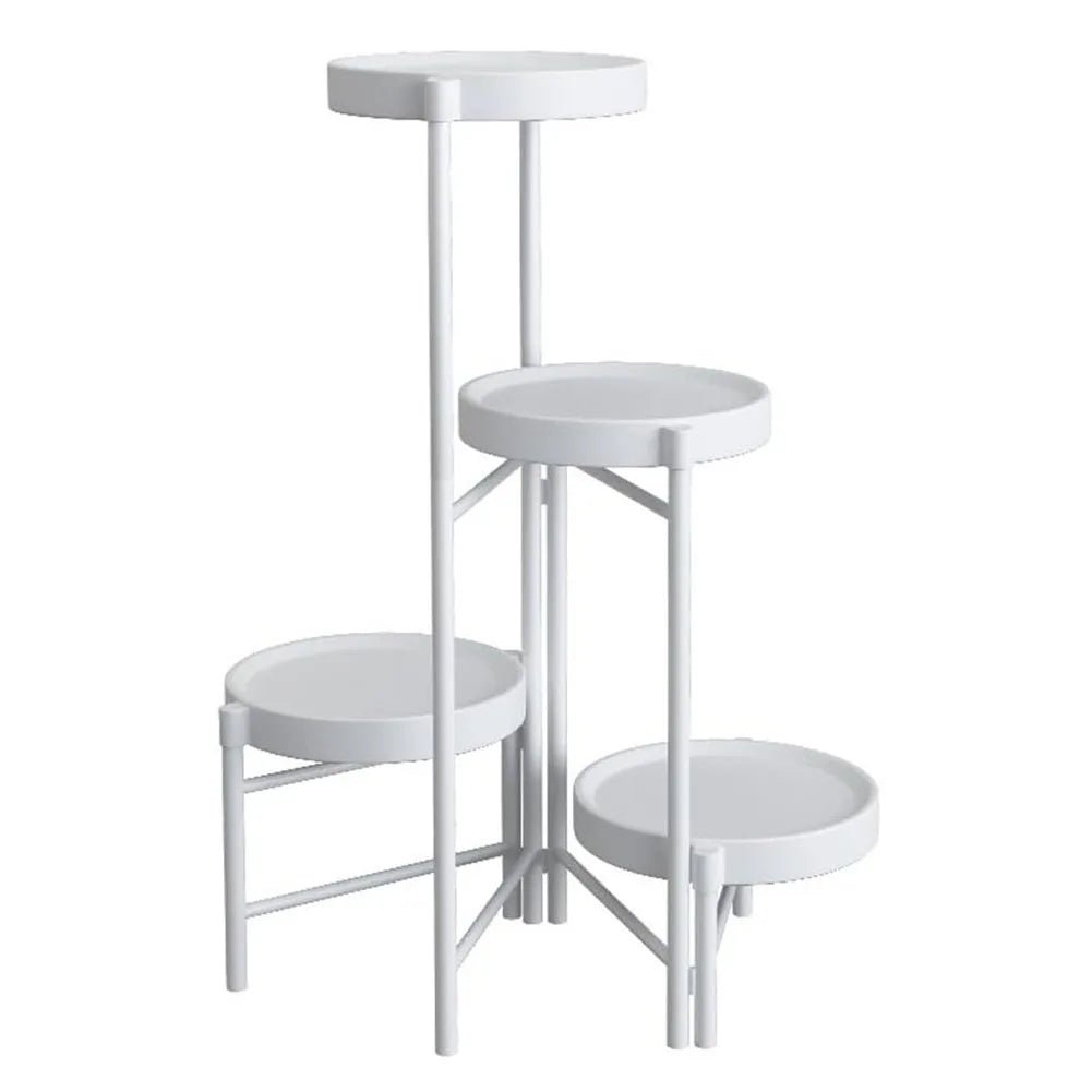 Étagère plante pour terrasse et balcon - vente privée 14:29B-white-3 Tier;200007763:203372089