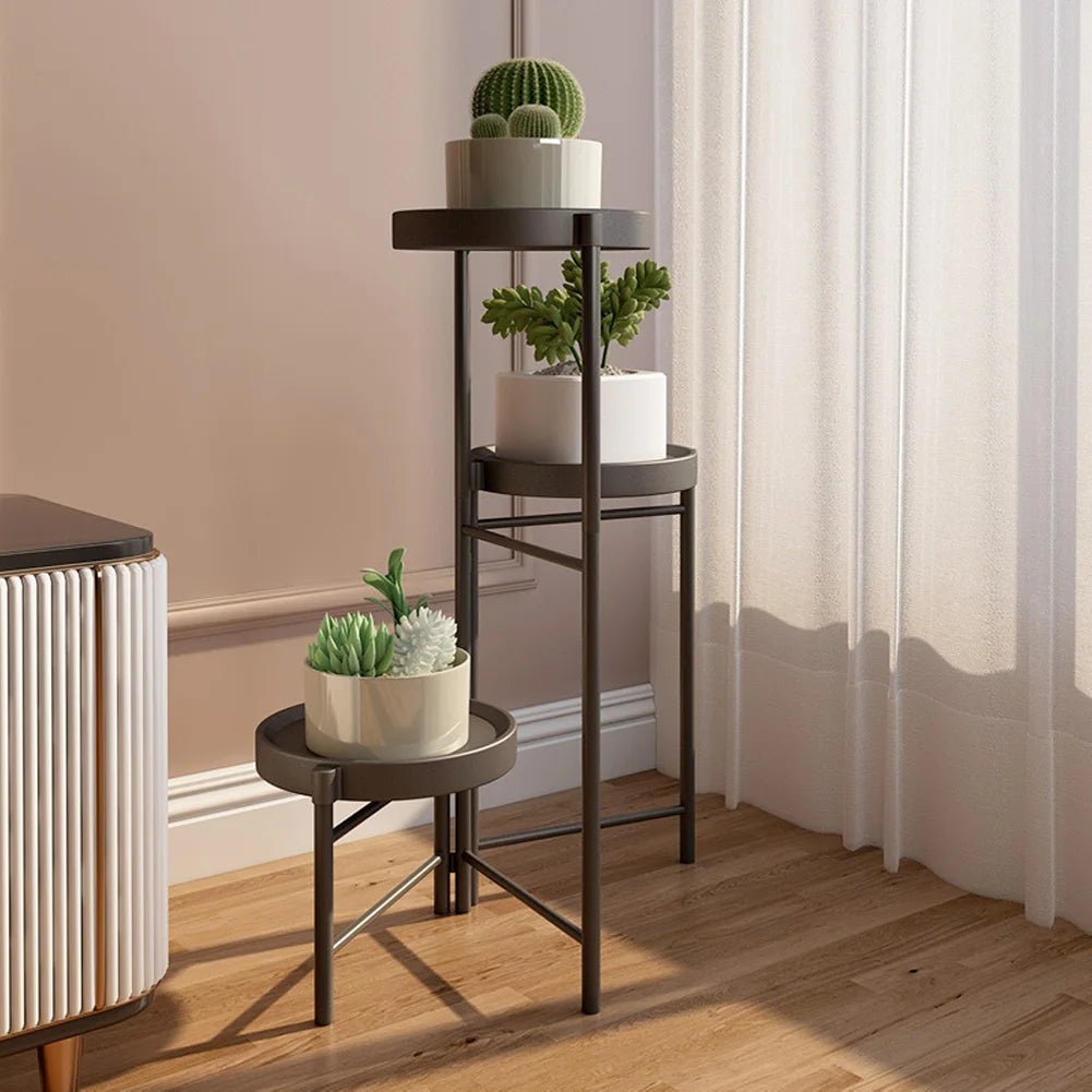 Étagère plante pour terrasse et balcon - vente privée 14:29B-white-3 Tier;200007763:203372089