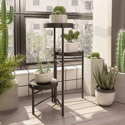 Étagère plante pour terrasse et balcon - vente privée 14:29B-white-3 Tier;200007763:203372089