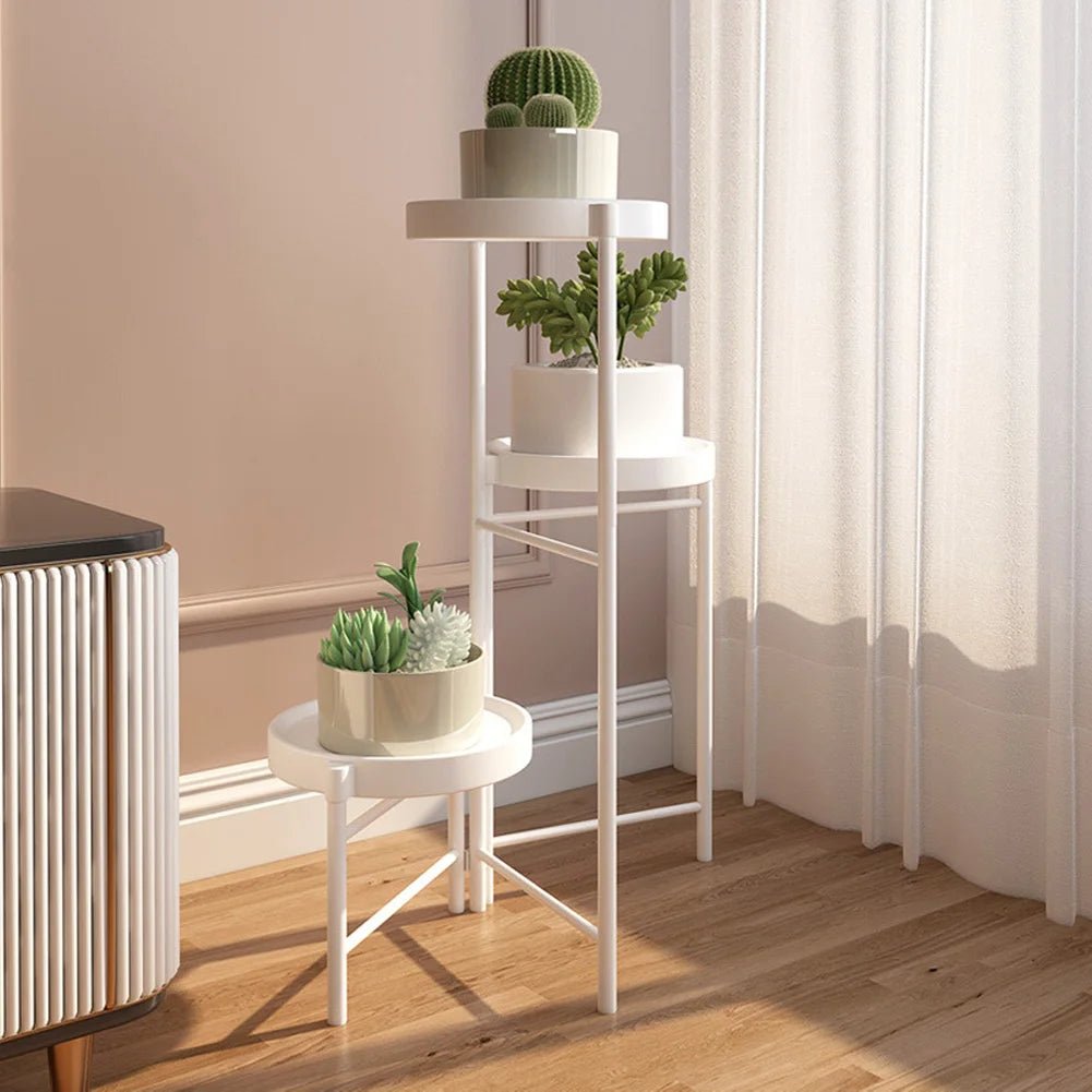 Étagère plante pour terrasse et balcon - vente privée 14:29B-white-3 Tier;200007763:203372089