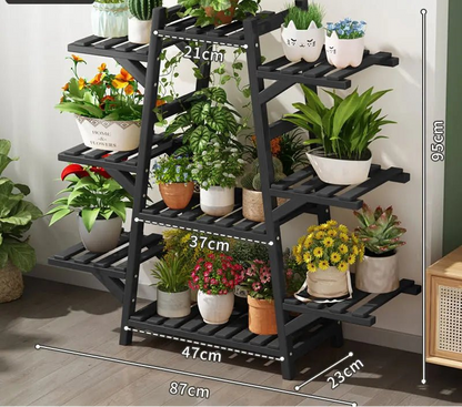 Étagère plante tombante - vente privée 14:201449061Black 9 layers