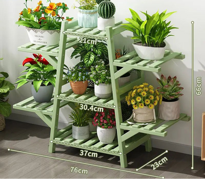 Étagère plante tombante - vente privée 14:201724826Bean green 7 layers