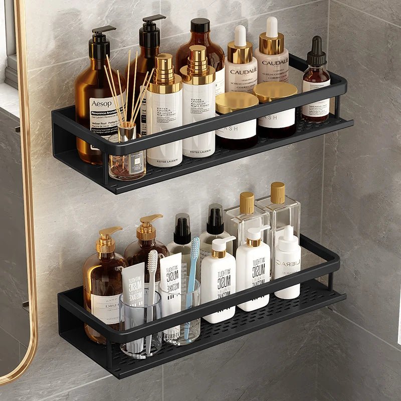 Étagère salle de bain à suspendre - vente privée 14:10Black 50CM