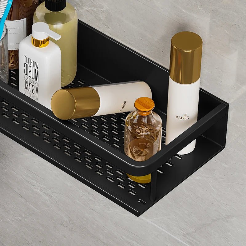 Étagère salle de bain à suspendre - vente privée 14:10Black 50CM