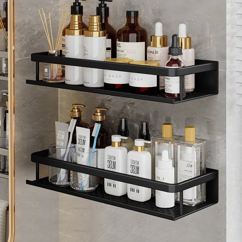 Étagère salle de bain à suspendre - vente privée 14:10Black 50CM