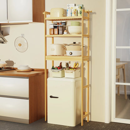 Étagère salle de bain bambou simple - vente privée 14:200006154Deep Khaki;200007763:201336101;5:200004166