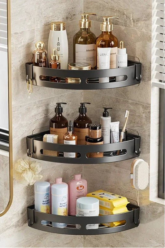Étagère salle de bain de rangement pour douche - vente privée 14:2000029843PCS