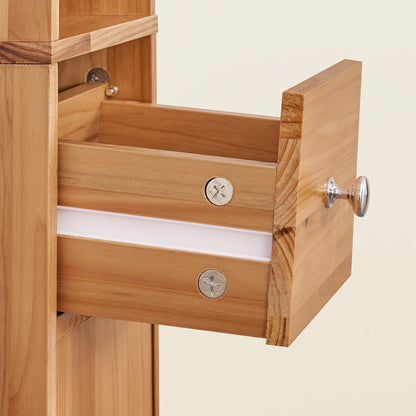 Étagère salle de bain design moderne en bois - vente privée 14:29;200007763:201336101