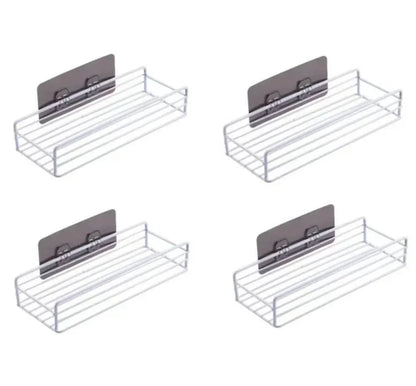 Étagère salle de bain douche pratique - vente privée 14:201739817WHITE 4pcs