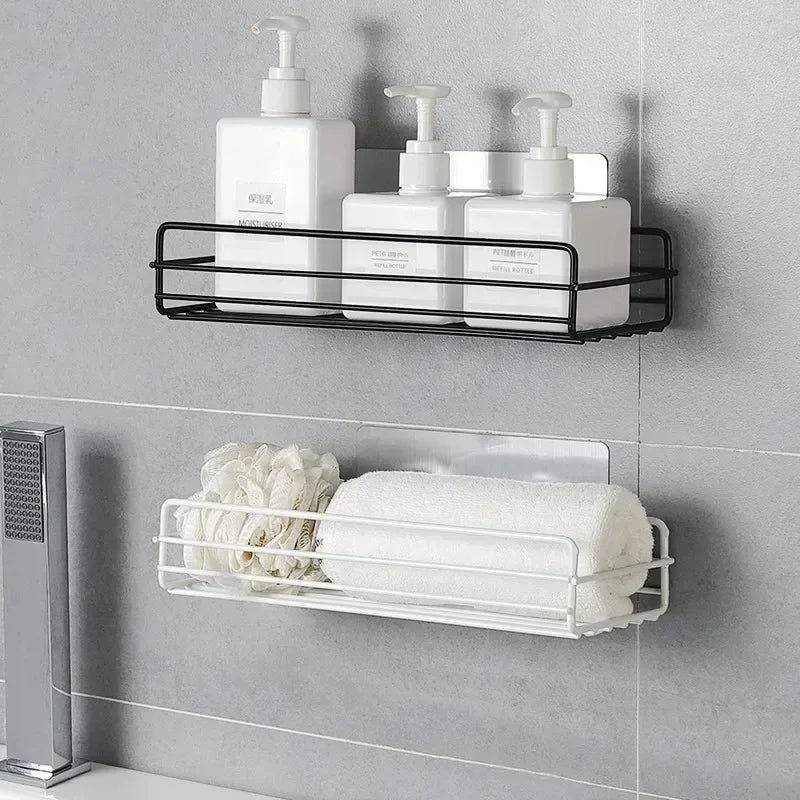 Étagère salle de bain douche pratique - vente privée 14:202135821C WHITE 2pcs