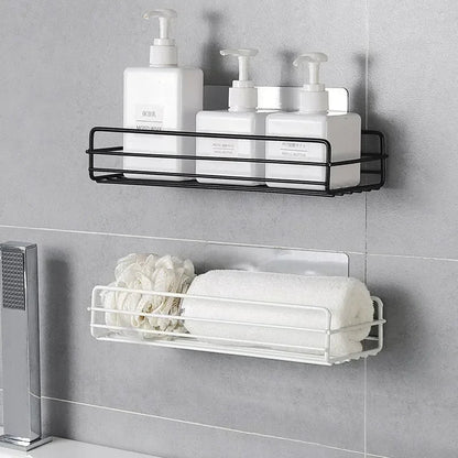 Étagère salle de bain douche pratique - vente privée 14:202135821C WHITE 2pcs