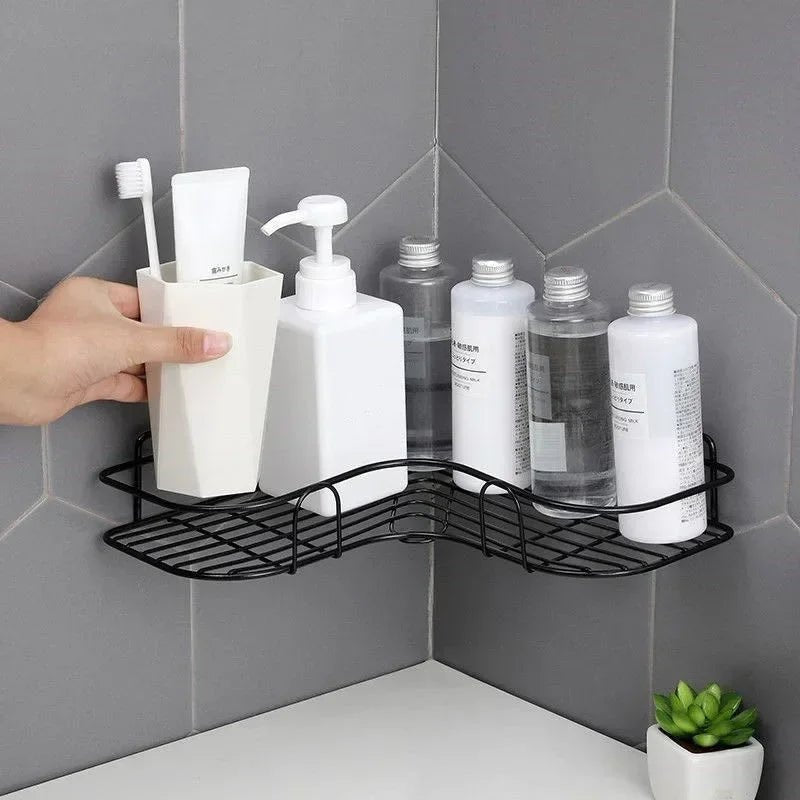 Étagère salle de bain douche pratique - vente privée 14:202135821C WHITE 2pcs