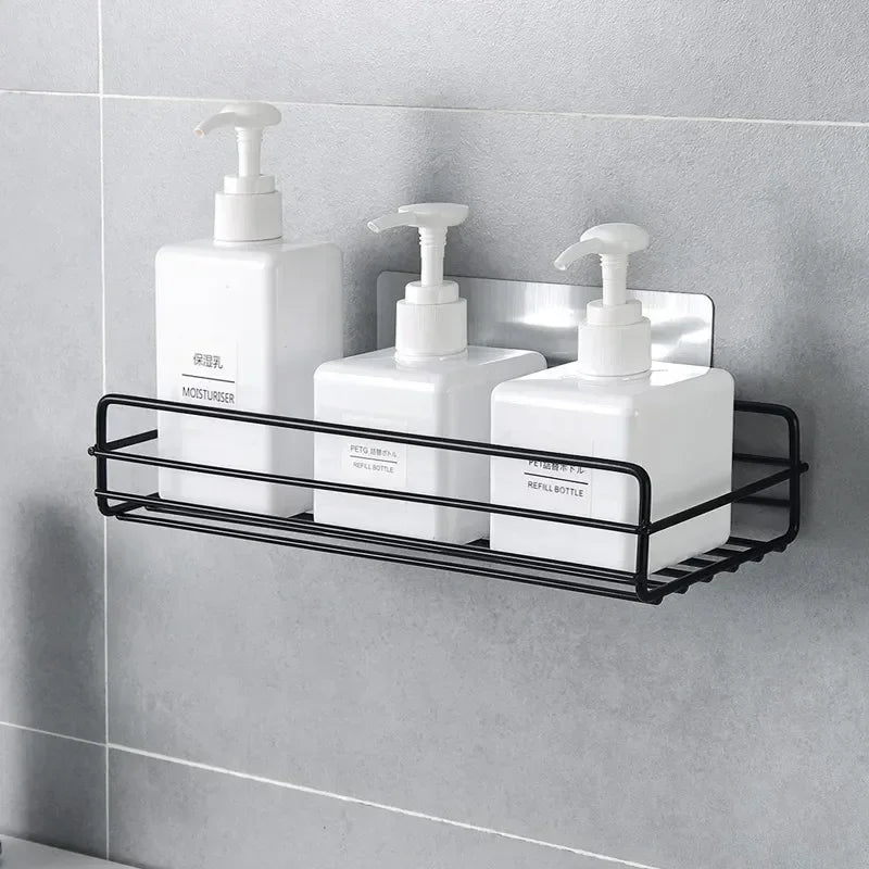 Étagère salle de bain douche pratique - vente privée 14:202135821C WHITE 2pcs