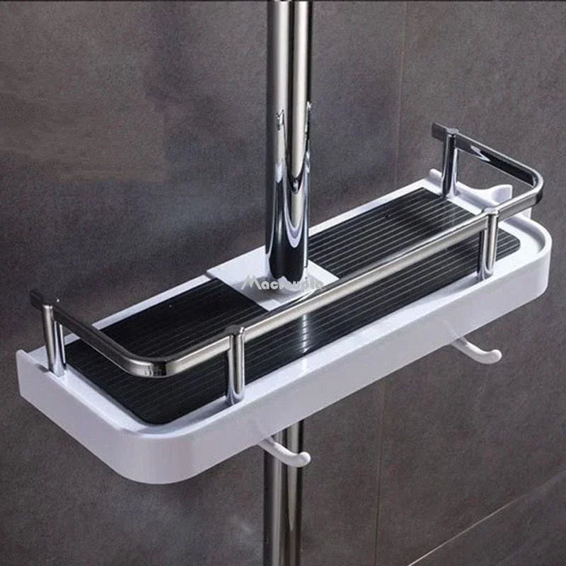 Étagère salle de bain douche sur poteaux - vente privée 14:350852Black A