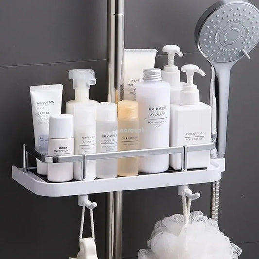 Étagère salle de bain douche sur poteaux - vente privée 14:350852Black A