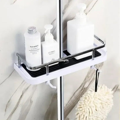 Étagère salle de bain douche sur poteaux - vente privée 14:350852Black A