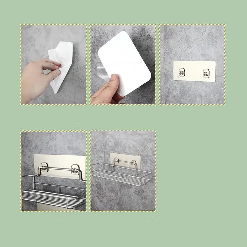 Étagère salle de bain en acier - vente privée 14:173L