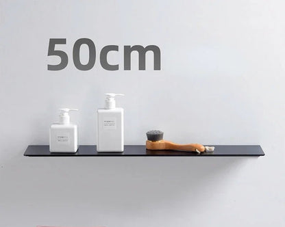 Étagère salle de bain flottante murale - vente privée 14:1063Black-50CM
