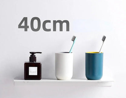 Étagère salle de bain flottante murale - vente privée 14:10White-40CM