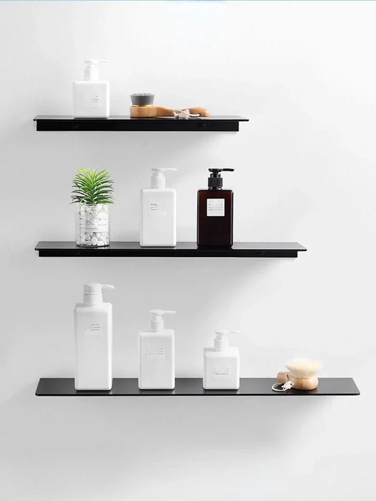 Étagère salle de bain flottante murale - vente privée 14:173Black-40CM