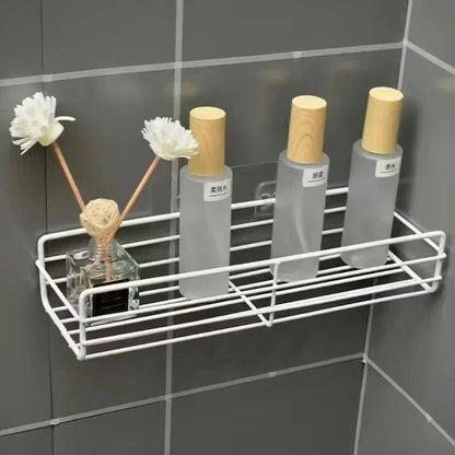 Étagère salle de bain inox d'angle pour douche - vente privée 14:2000061531pc Rectangle White