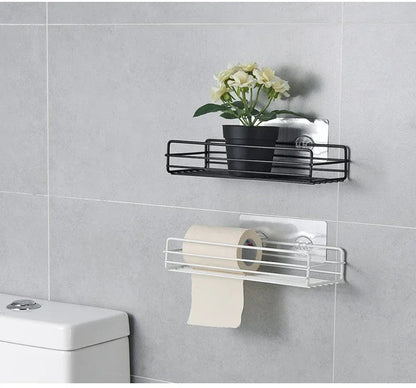 Étagère salle de bain inox d'angle pour douche - vente privée 14:2020108061pc Triangle Black