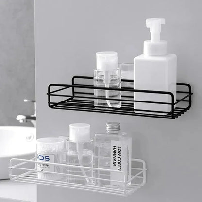 Étagère salle de bain inox d'angle pour douche - vente privée 14:2020108061pc Triangle Black