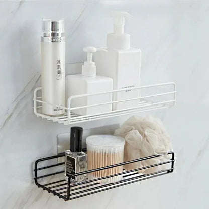 Étagère salle de bain inox d'angle pour douche - vente privée 14:2020108061pc Triangle Black