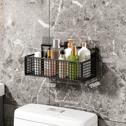 Étagère salle de bain murale tendance - vente privée 14:29Black-S-1PC