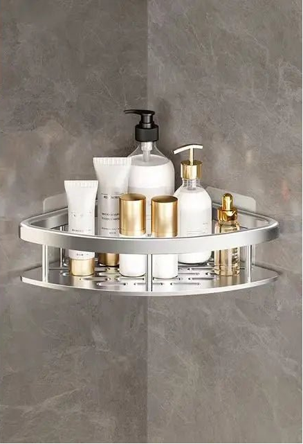 Étagère salle de bain noir à suspendre - vente privée 14:29white 1pc
