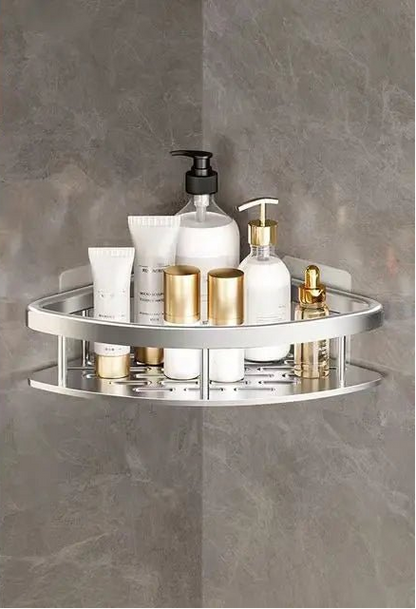 Étagère salle de bain noir à suspendre - vente privée 14:29white 1pc
