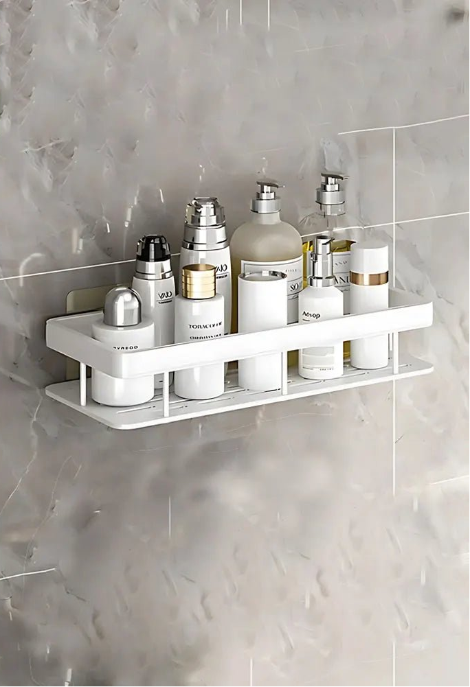 Étagère salle de bain noir à suspendre - vente privée 14:29white 1pc