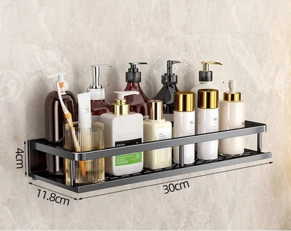 Étagère salle de bain noir moderne - vente privée 14:496Black-30CM