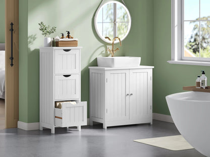 Étagère salle de bain ou salon moderne 32x81x30cm - vente privée 14:2932x30x81cm;200007763:201336101