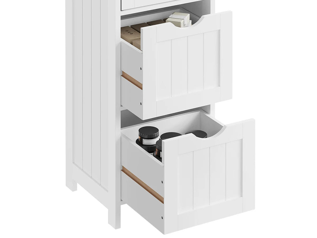 Étagère salle de bain ou salon moderne 32x81x30cm - vente privée 14:2932x30x81cm;200007763:201336101
