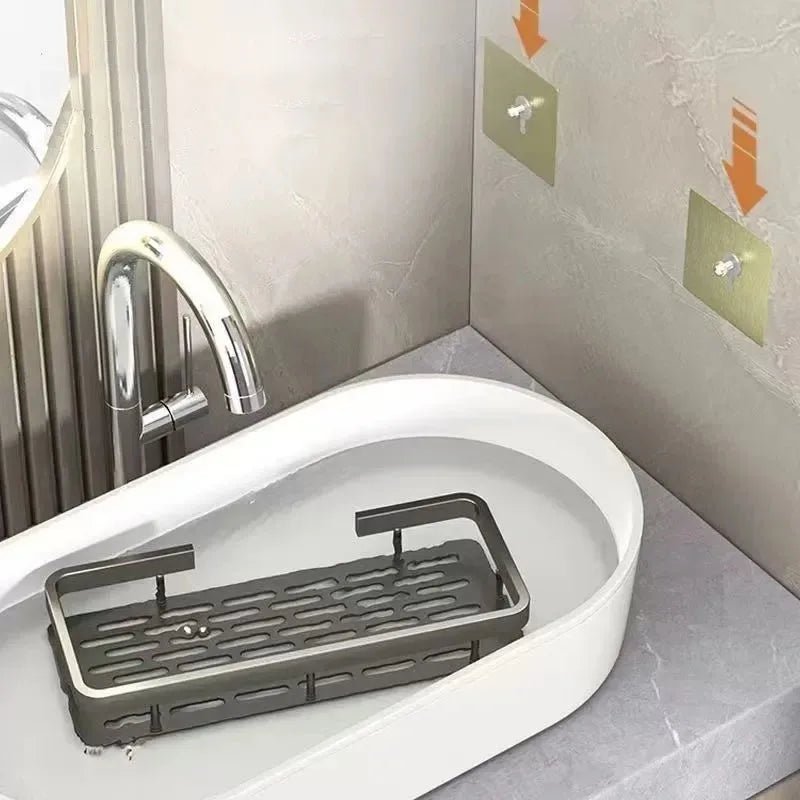 Étagère salle de bain pas cher pour shampoing - vente privée 14:10black-3pcs