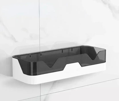 Étagère salle de bain plastique murale - vente privée 14:200006156black