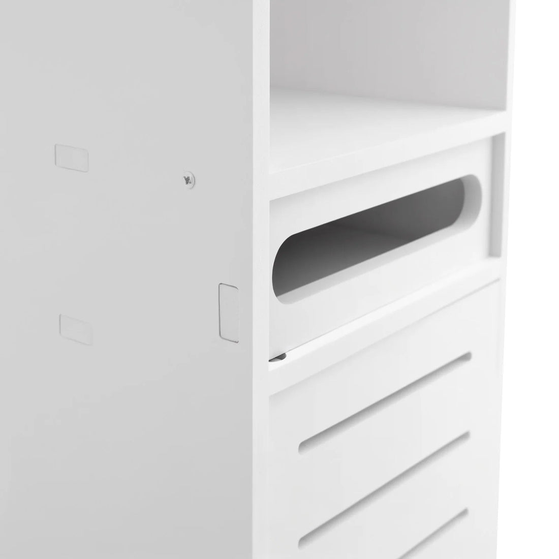 Étagère salle de bain sans percer verticale 20*80cm - vente privée 14:29;200007763:201336101